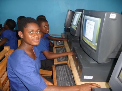 Computer lab in Cameroon