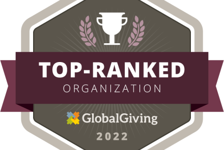 2022 Top Ranked Organization on GlobalGiving