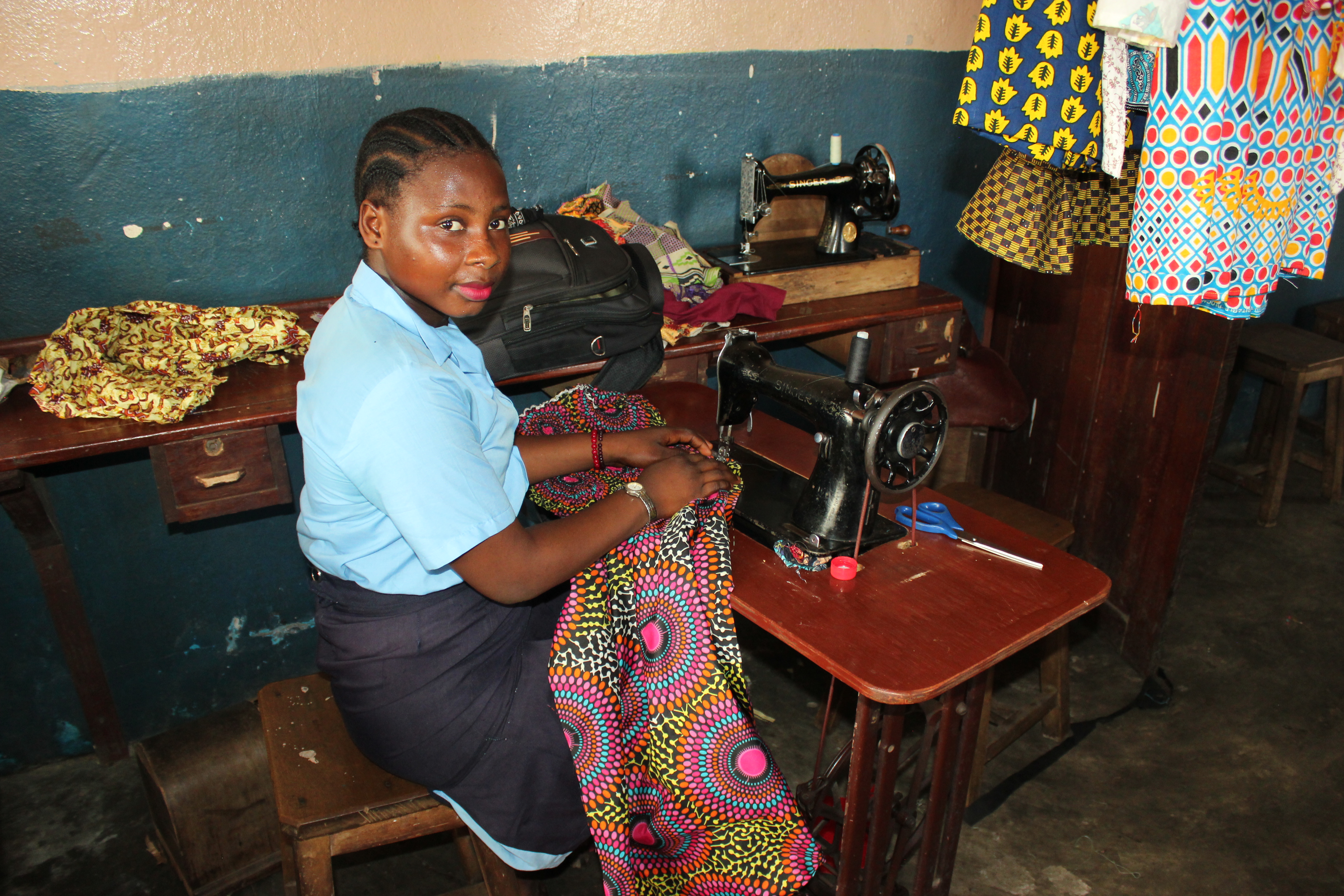 Amanita is thankful for her Microfinance loan 