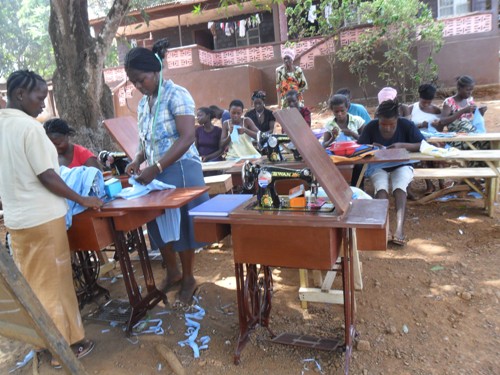 classes under a tree